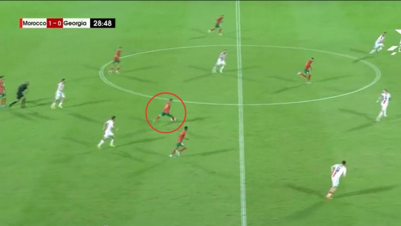 Hakim Ziyech goal from midfield