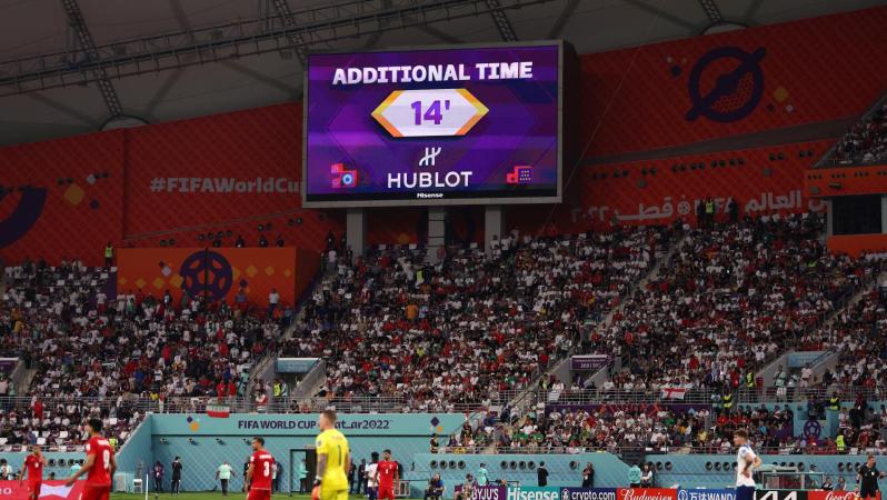 More stoppage time soccer