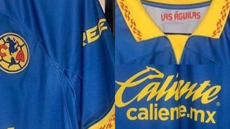 Playera visitante del América