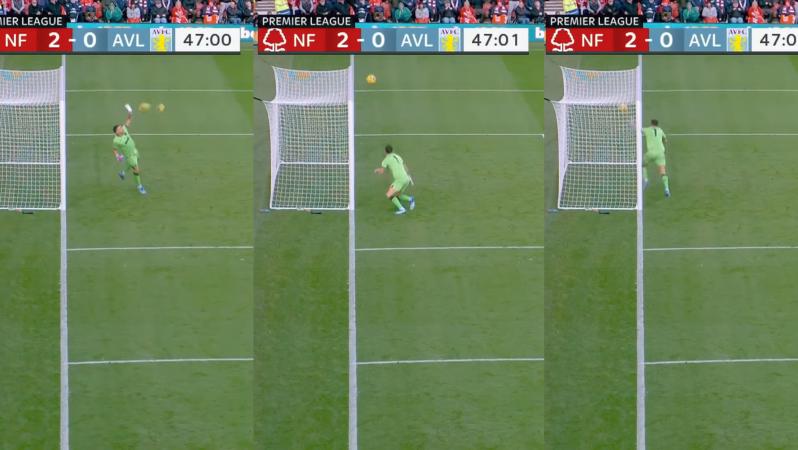 Dibu Martínez fail vs. Nottingham Forest