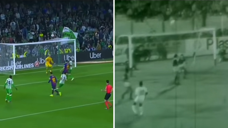 Messi and Pelé score identical goals