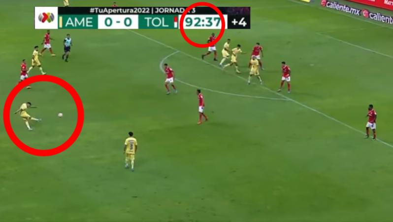 Gol de Richard Sánchez vs Toluca