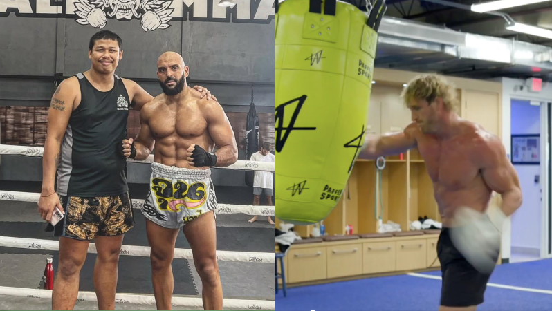 Lionel Messi bodyguard Logan Paul challenge