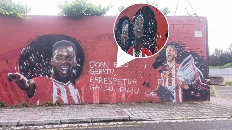 Nico Williams mural defaced