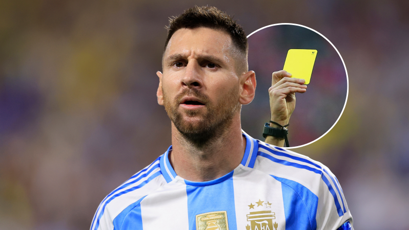 Lionel Messi not given yellow card in return of match-worn jersey