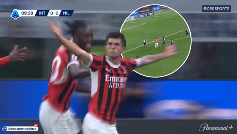 Christian Pulisic amazing goal vs. Inter Milan