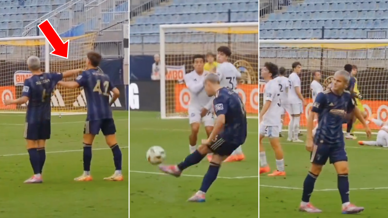 Cavan Sullivan viral free kick