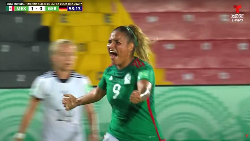 Gol de Alexia Villanueva vs Alemania