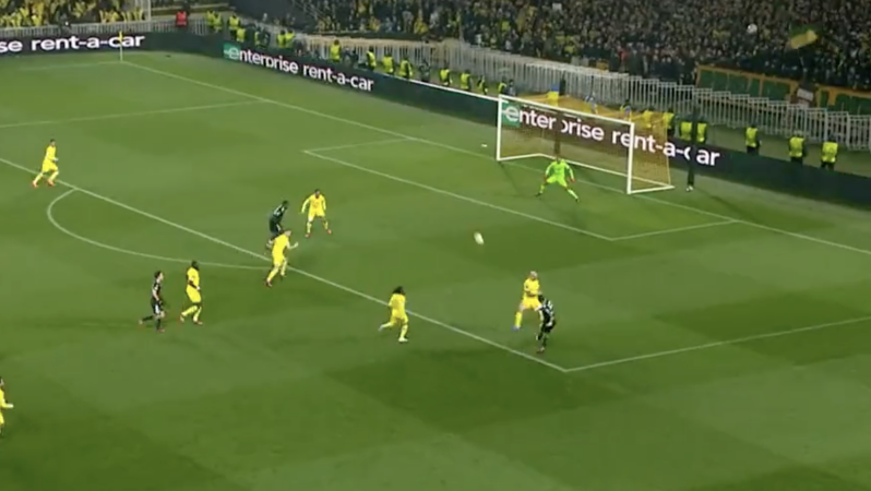 Di Maria goal vs Nantes