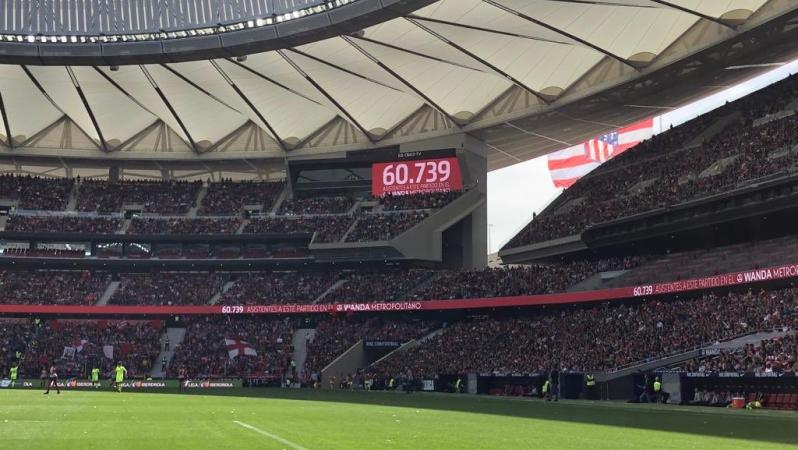 Barcelona vs Atletico Madrid women's attendance