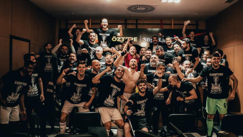 Besiktas celebrates Super Lig title