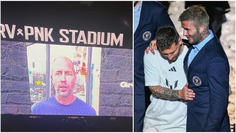 What is he doing here?