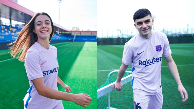 2021-22 Barcelona away kit