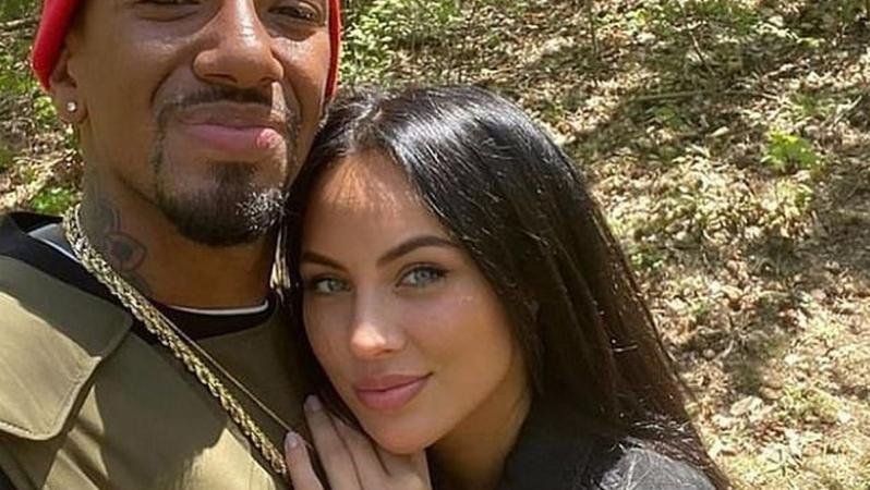 Jerome Boateng and Kasia Lenhardt