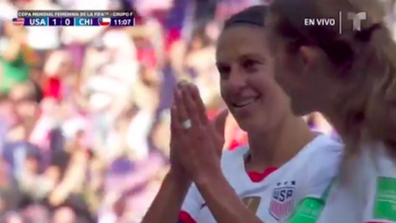 Carli Lloyd goal vs Chile