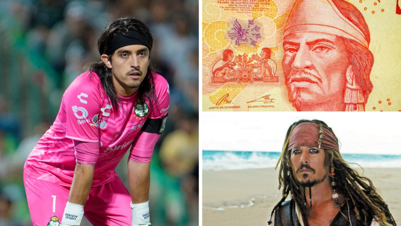 Carlos Acevedo con bigote