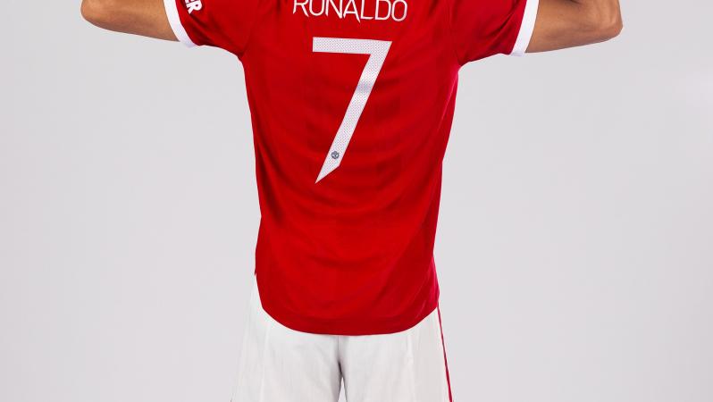 Cristiano Ronaldo number at Manchester United