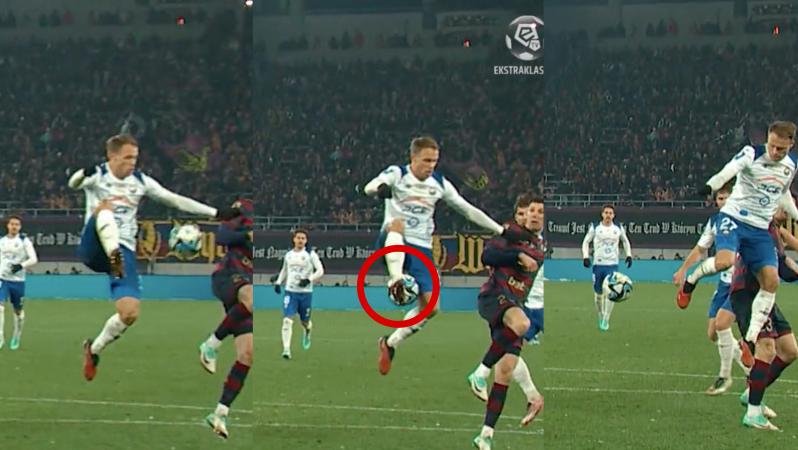 Backheel assist of the year in Polish league