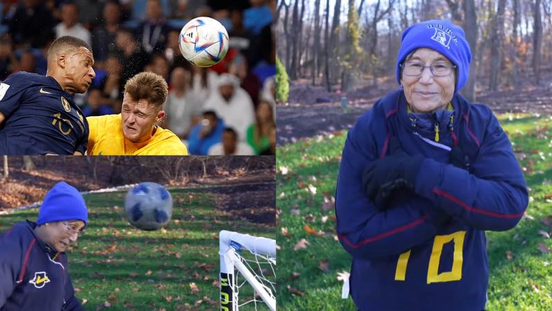 Cookingwithlynja recreates Kylian Mbappé World Cup goals on TikTok