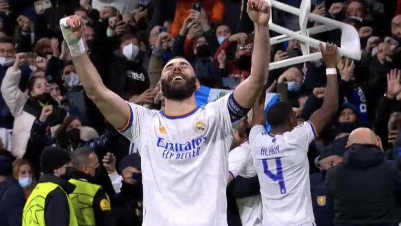 Why did David Alaba celebrate with a chair?