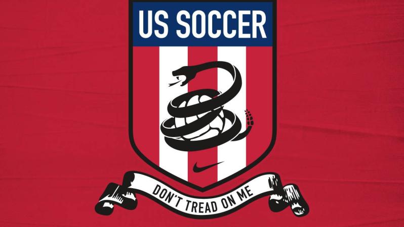 "Don't Tread On Me" US Soccer flag 
