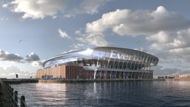 Everton new stadium photos