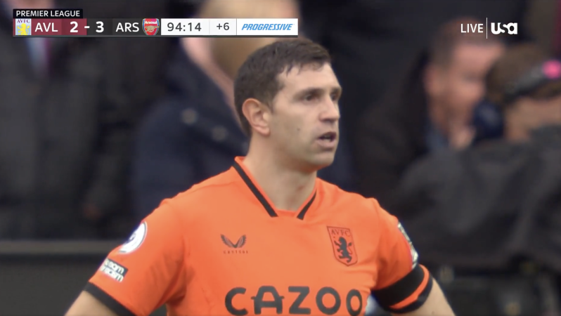 Emi Martinez own goal vs. Arsenal