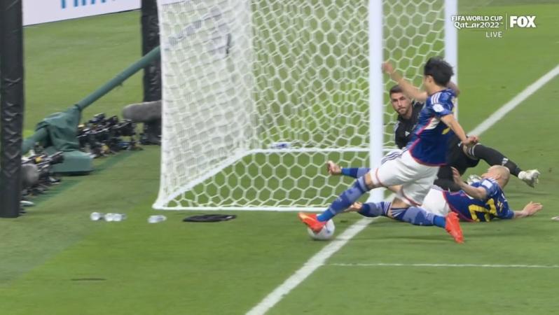 Controversial Japan Goal vs Spain