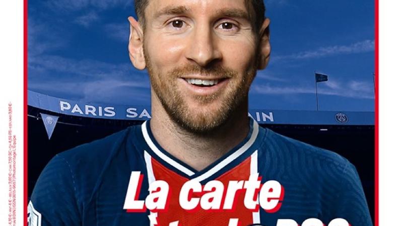 Messi on France Football