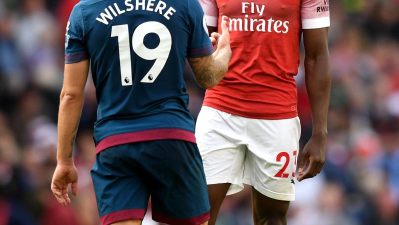 Jack Wilshere and Danny Welbeck