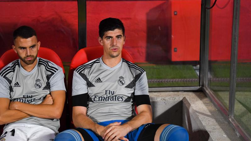 Thibaut Courtois benched at Real Madrid