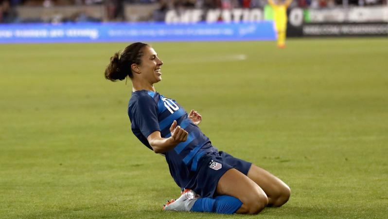 Carli Lloyd hat trick