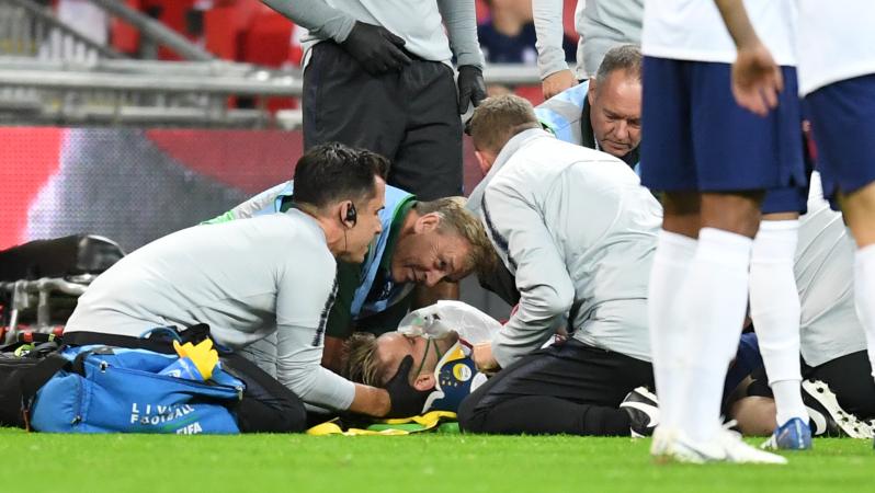 Luke Shaw head injury