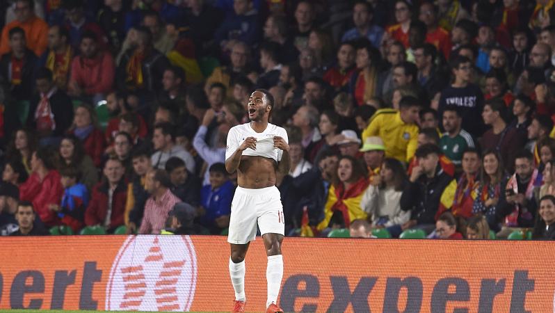 Raheem Sterling goals vs Spain