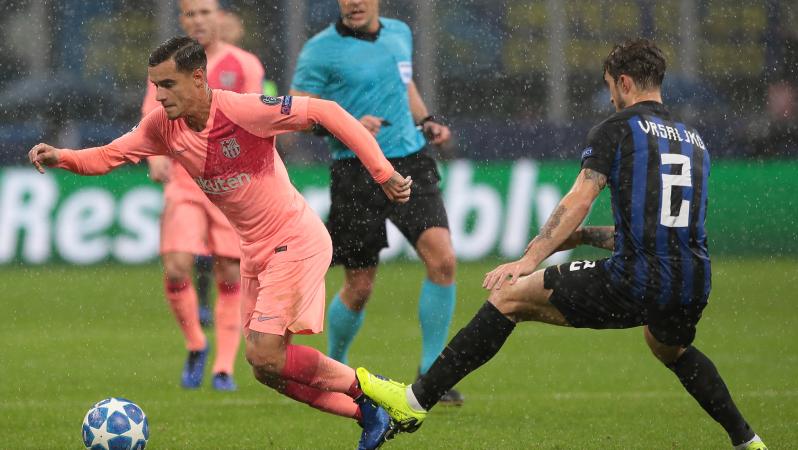 Philippe Coutinho vs Inter Milan