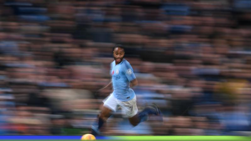 Raheem Sterling showboating
