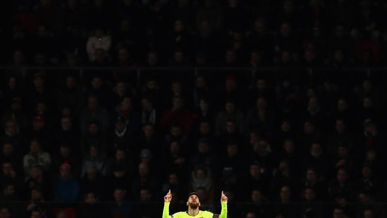 Lionel Messi hat-trick