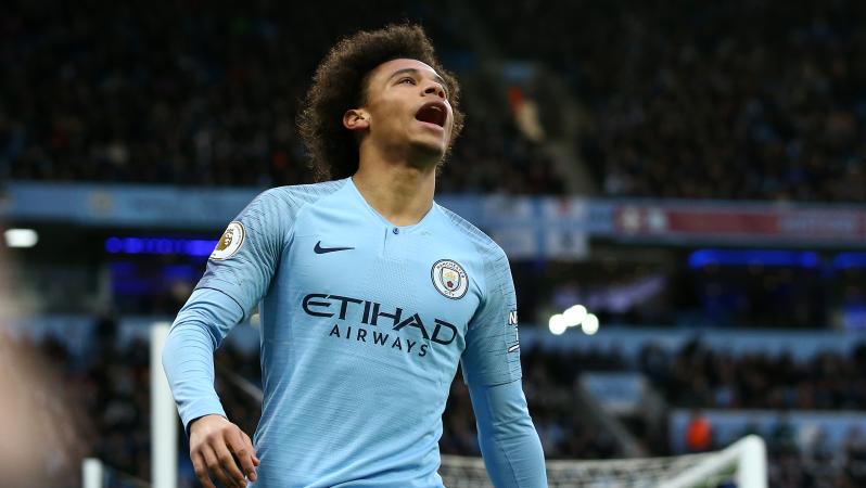 Leroy Sane free kick vs Schalke