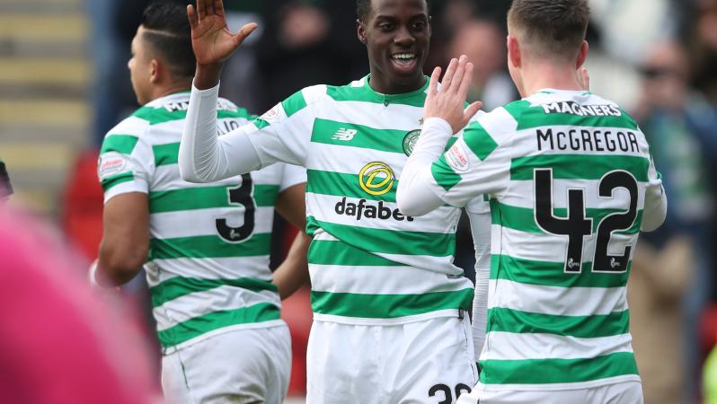 Tim Weah Celtic goal