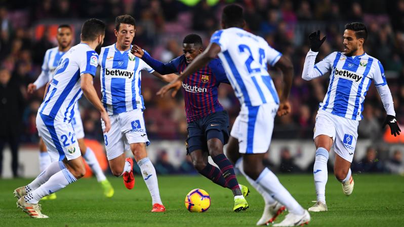 Ousmane Dembele vs Leganes