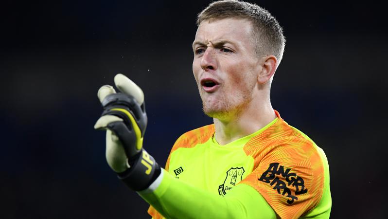 Jordan Pickford fight