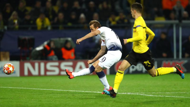 Harry Kane goal vs Borussia Dortmund