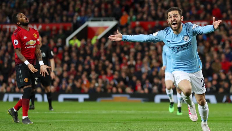 Bernardo Silva vs Man United