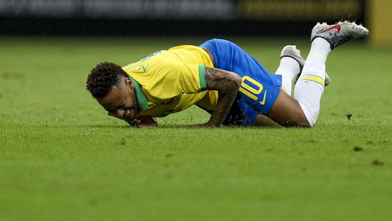 Neymar injury video 2019