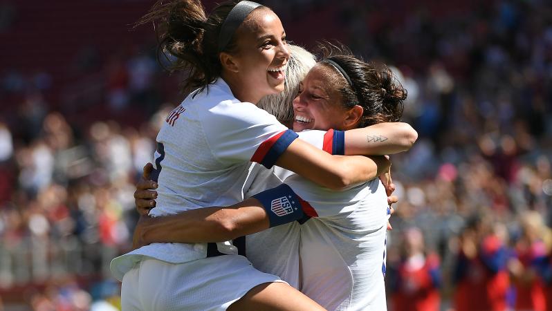 USWNT vs South Africa highlights