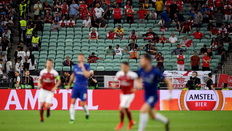 2019 Europa League final attendance