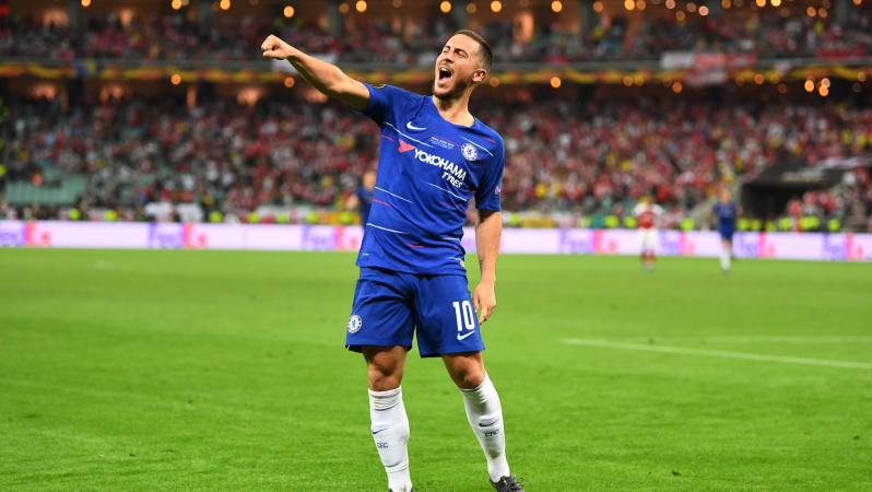 Eden Hazard final Chelsea game