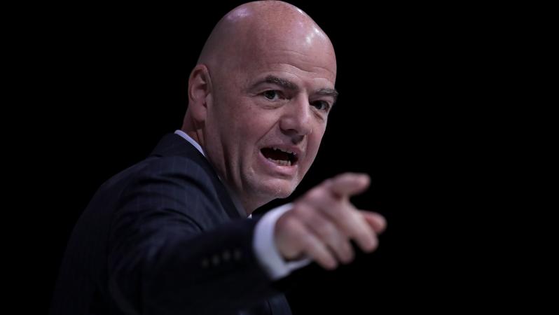 FIFA president Gianni Infantino