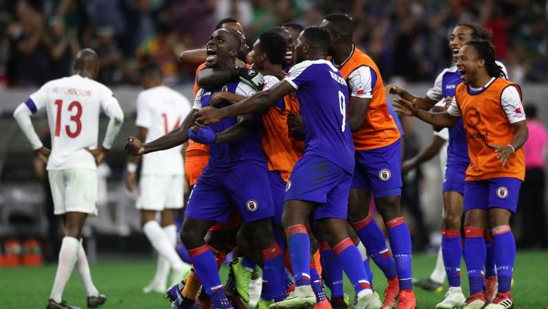 Haiti upsets Canada at Gold Cup