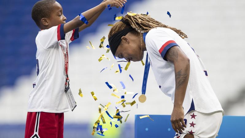 Soccer players maternity leave